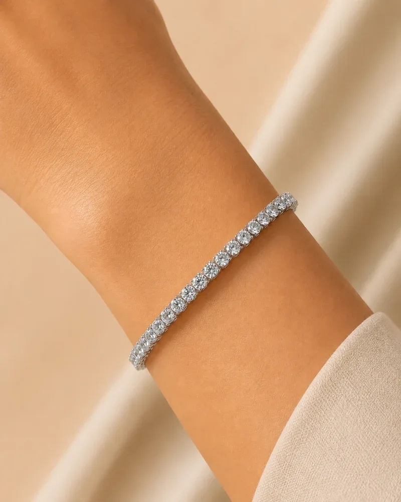 Diamond Tennis Bracelet image 2